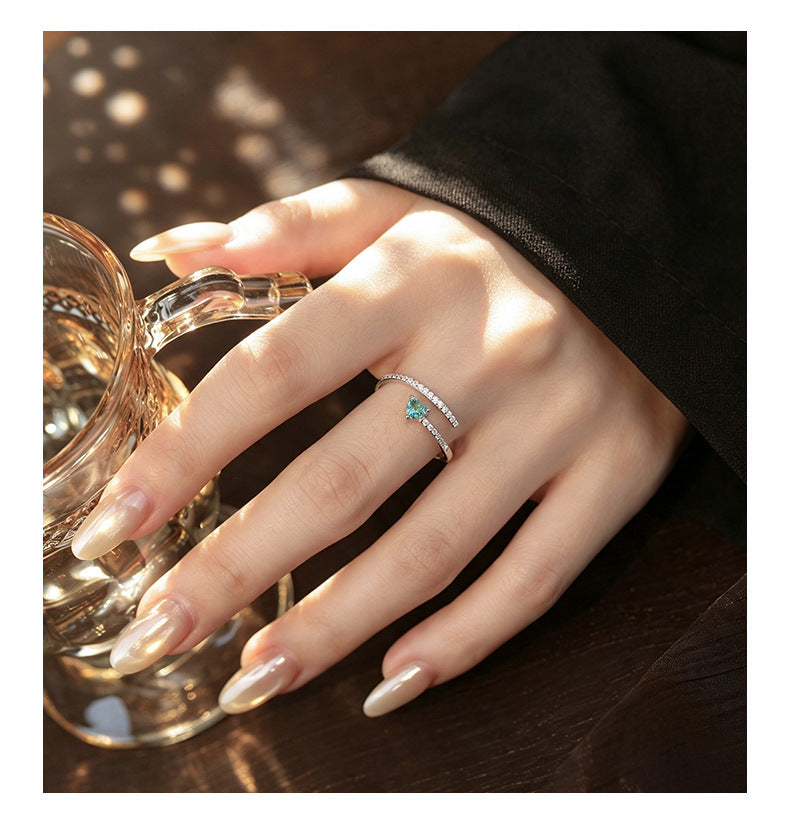 Amorette - Sterling Silver adjustable rings