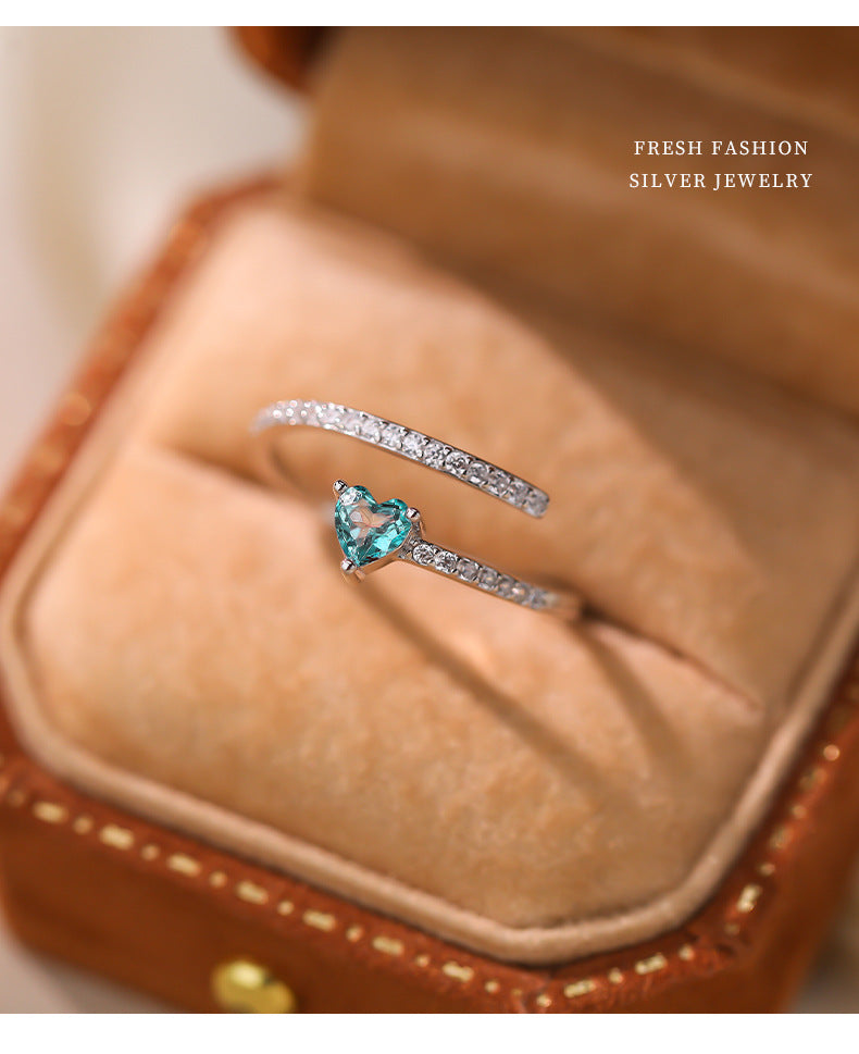 Amorette - Sterling Silver adjustable rings