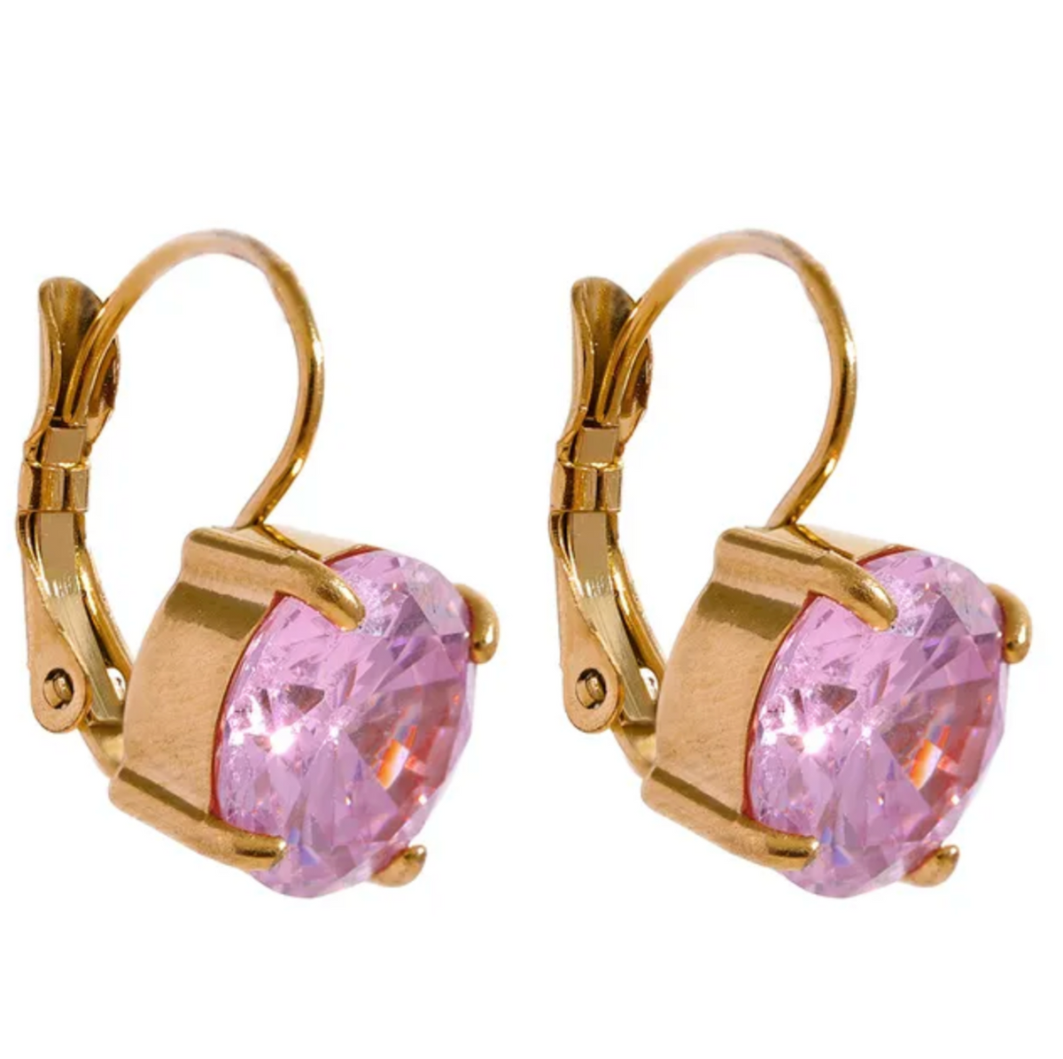 Robyn - Luxury round drop earring Diamond Ear Candy Huggie Hoop Earrings