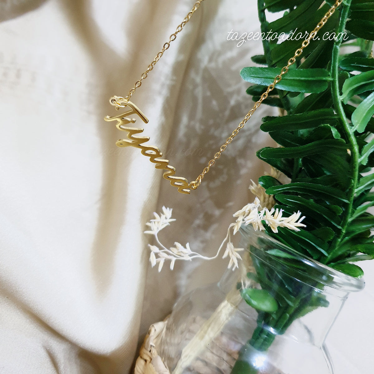 Anaya - Custom Single Name Necklace