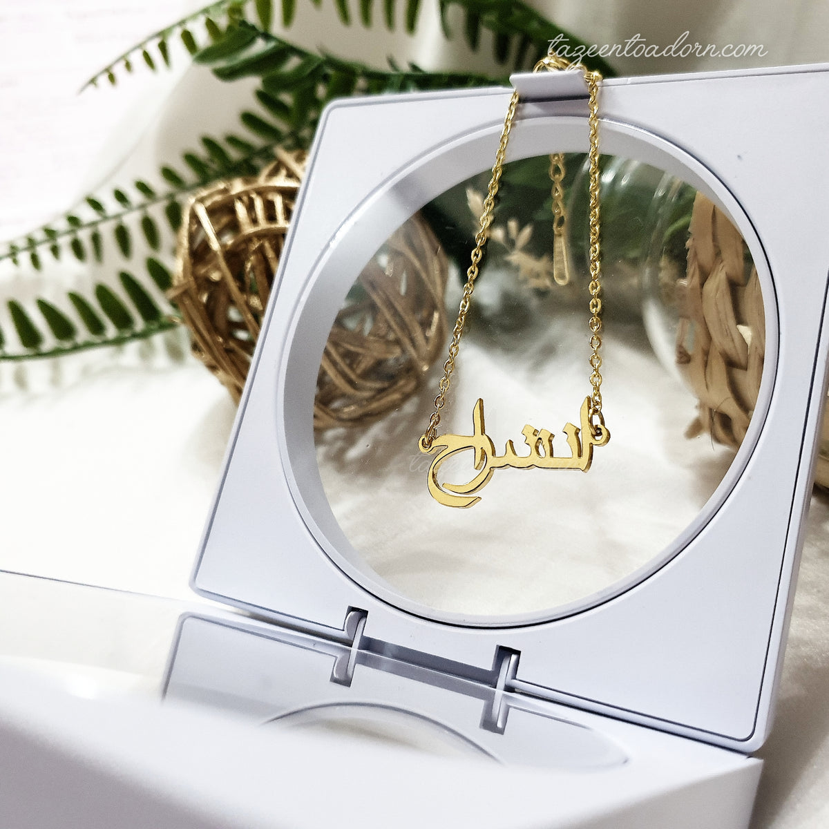Single Name Anklet - Link Chain - Anaya Personalised Custom Jewellery Gifts- SHAZIA