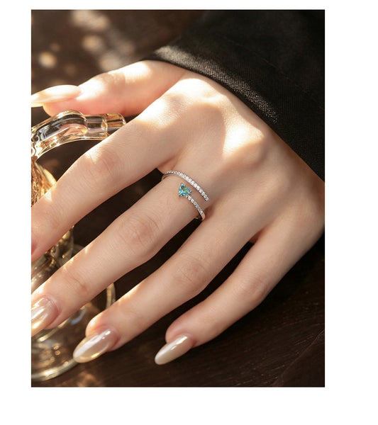 Amorette - Sterling Silver adjustable rings