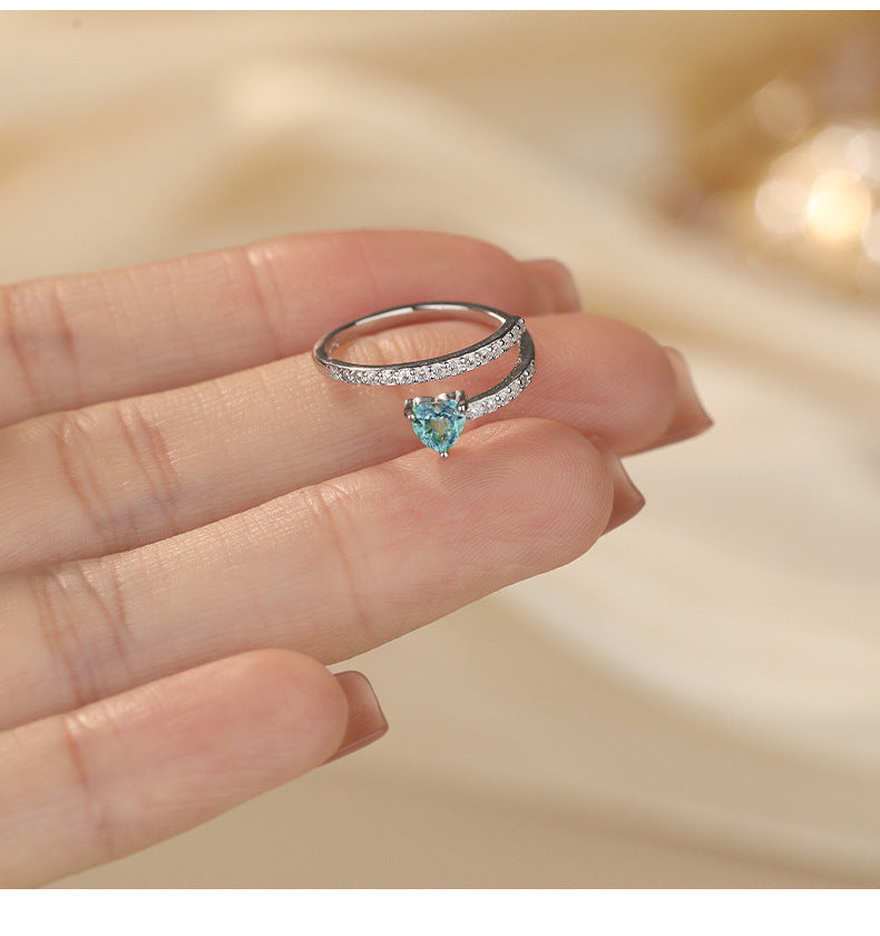 Amorette - Sterling Silver adjustable rings