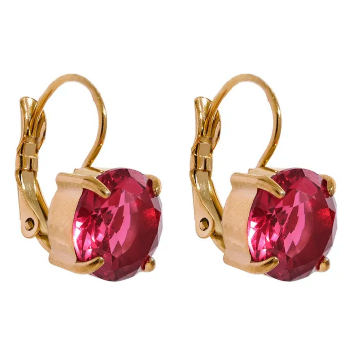 Robyn - Luxury round drop earring Diamond Ear Candy Huggie Hoop Earrings