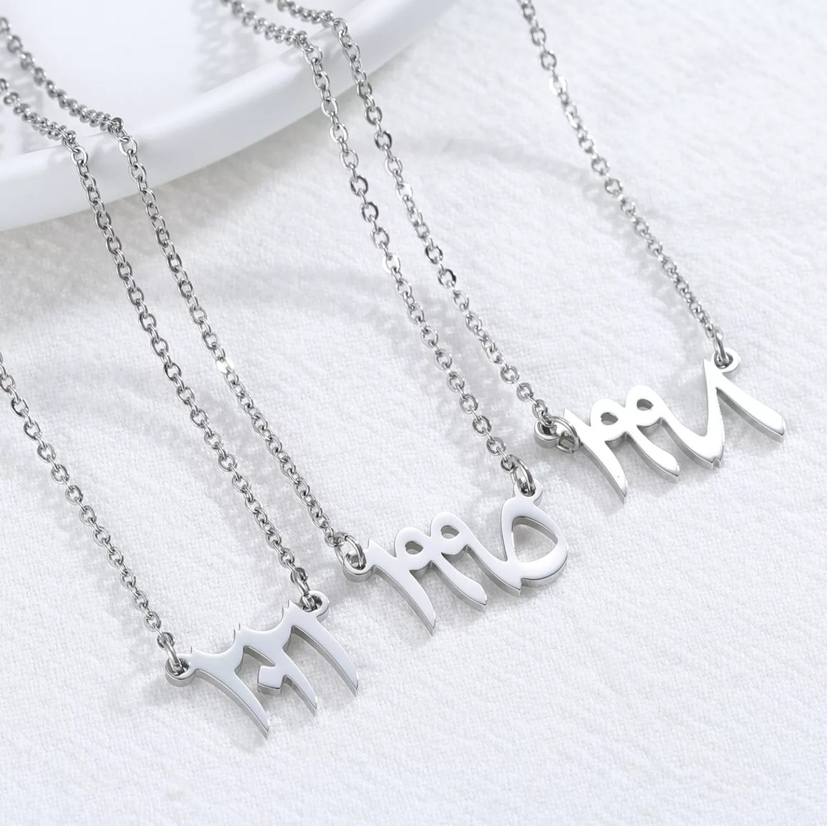 Single Special Number Necklace - Anaya Arabic English Jewellery Gifts - NUMERAL
