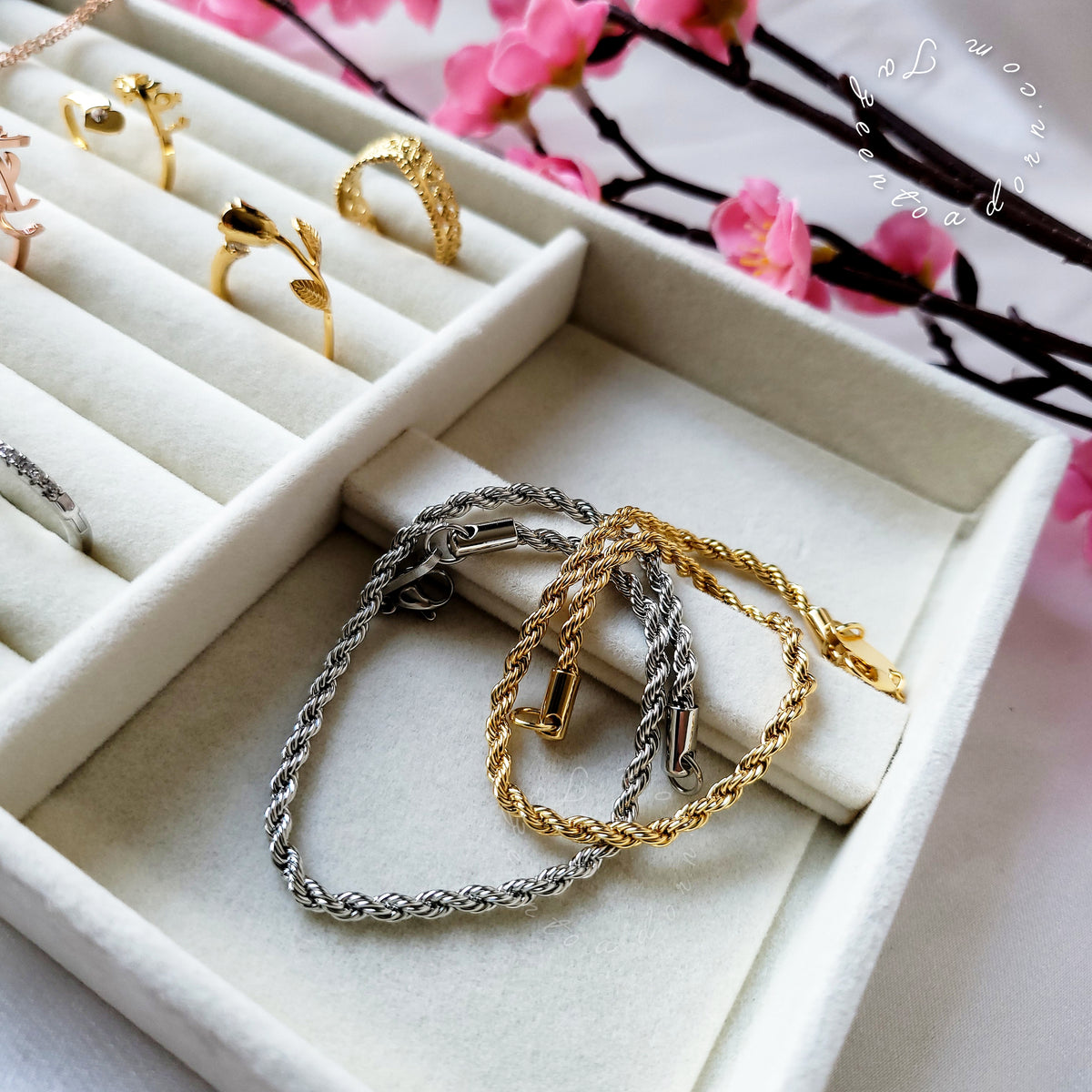 Rope Chain Anklet - Jewellery Everyday Essentials gifts - HOLLY
