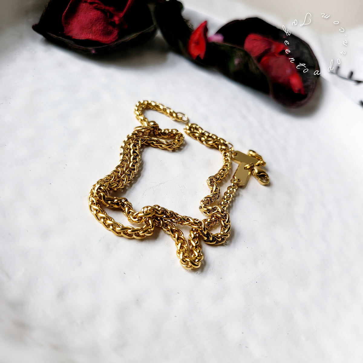 Wheat Chain Anklet - Jewellery Everyday Essentials gifts - MAHA