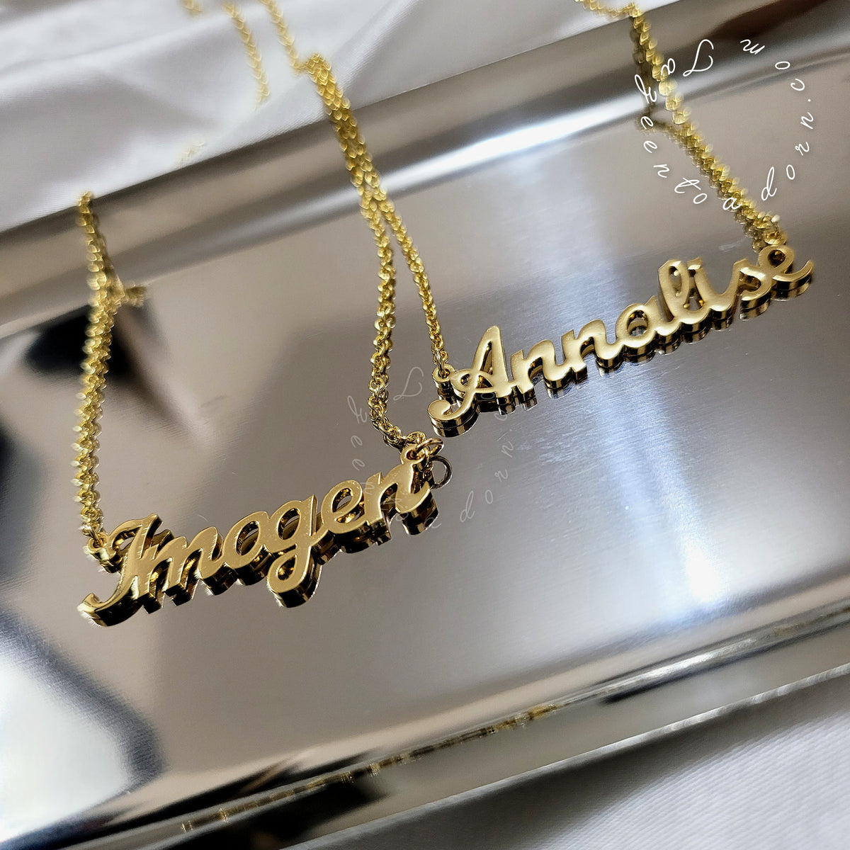 Anaya - Custom Single Name Necklace